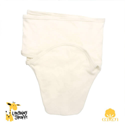 The Laughing Giraffe Baby Swaddle Blanket