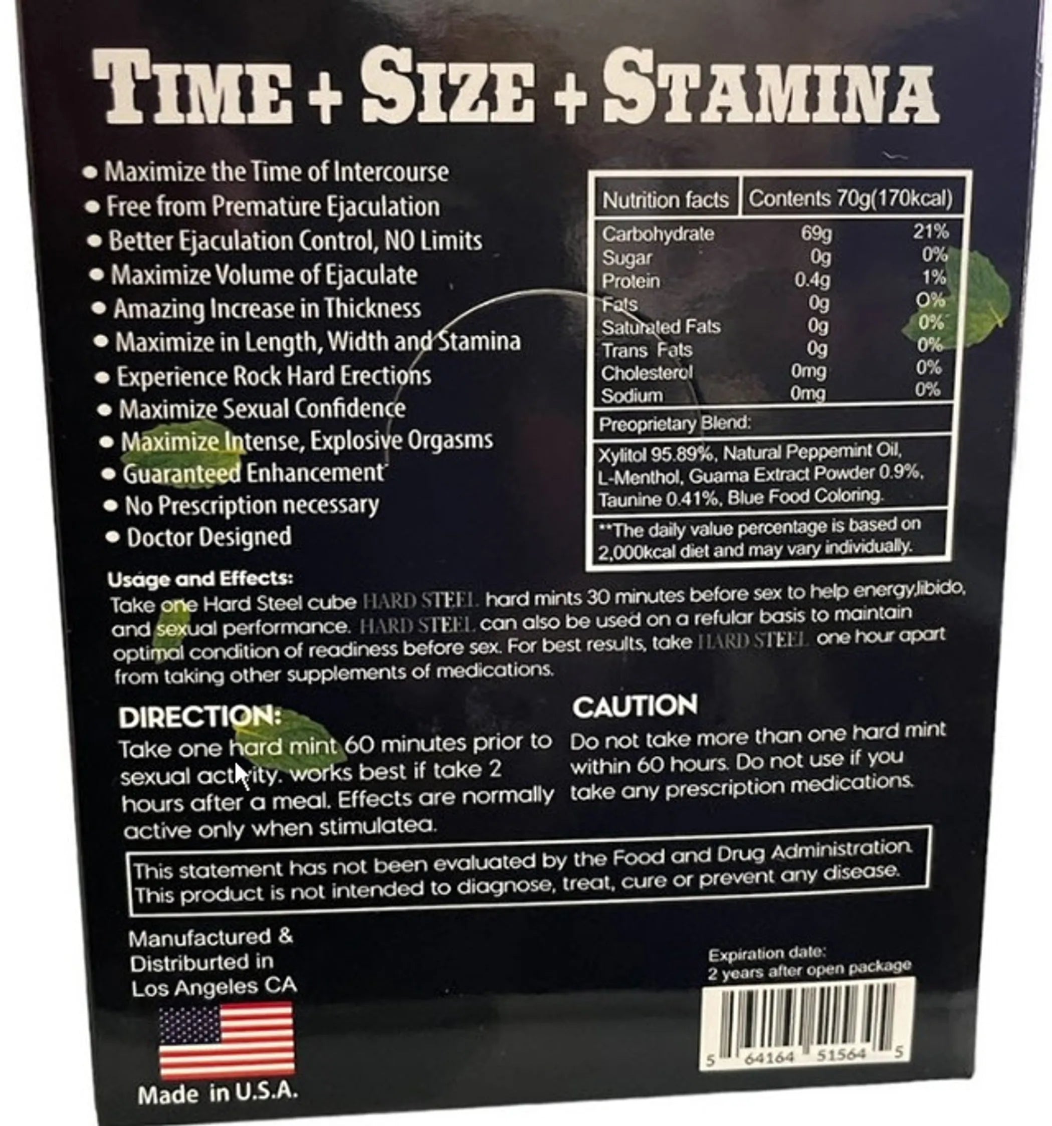 Hard Steel Hard Mints