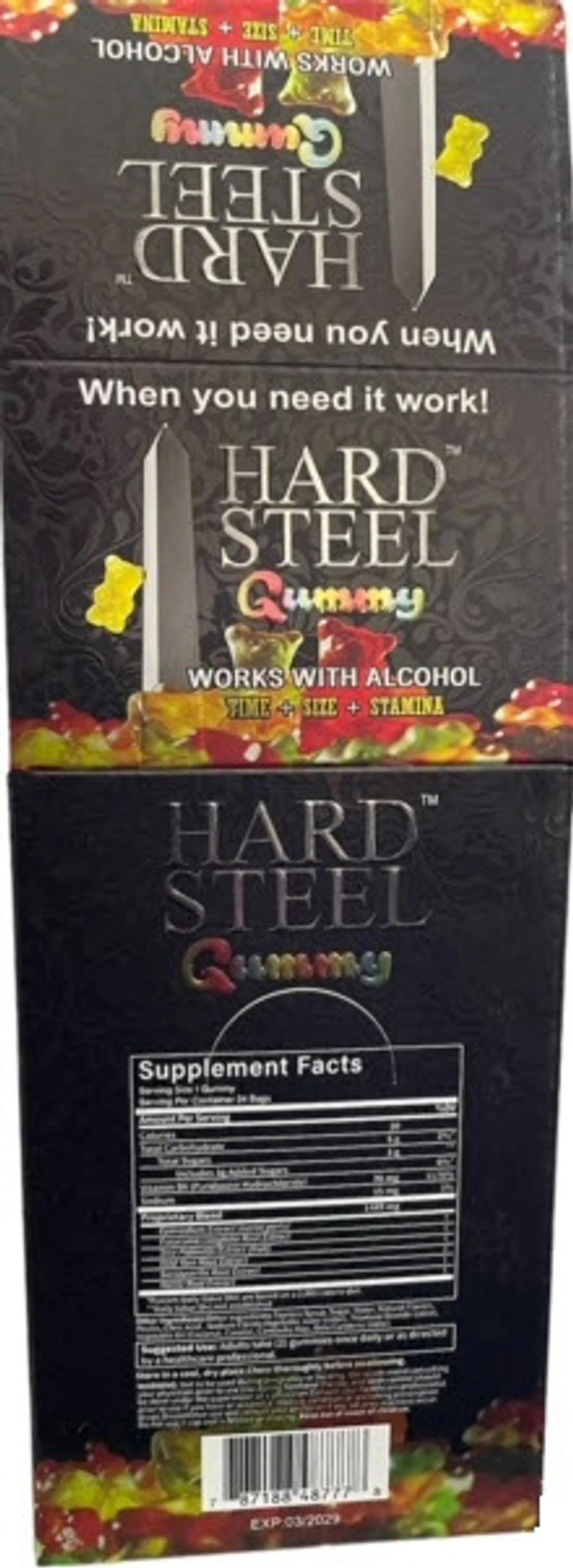 Hard Steel Gummy