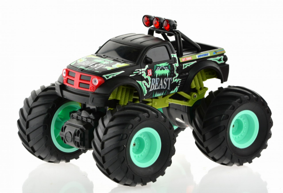 1:18 Big Wheel Racing Truck with Lights & Sounds