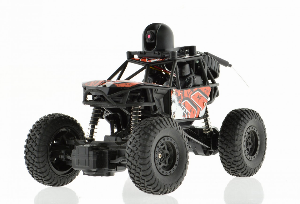 1:22 scale rock climber with FPV camera. Transmitting in 720P