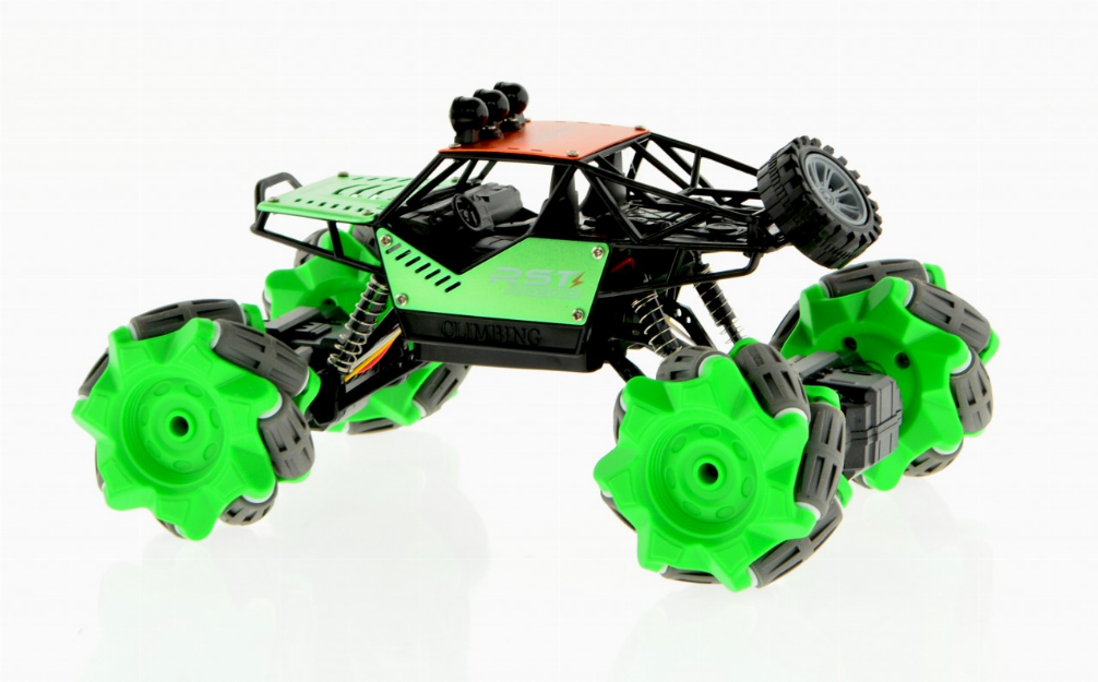 1:18 scale truck with "funny" spinning wheels