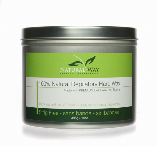 Natural Way Hard Wax: Face & Body Waxing Universal Can