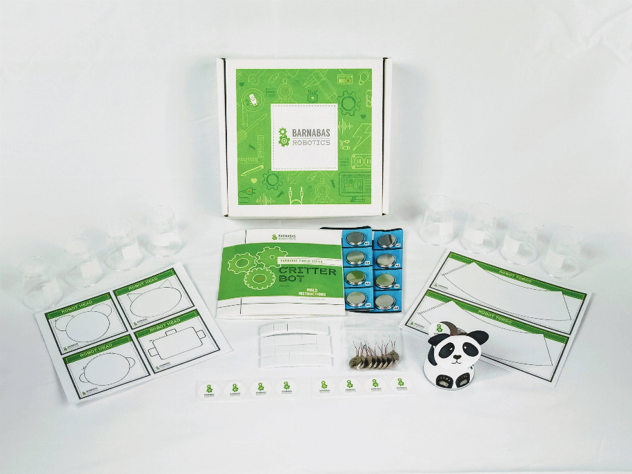 Critter Bot: Vibrating Robot Tinker Kit For Kids (Ages 6-10)