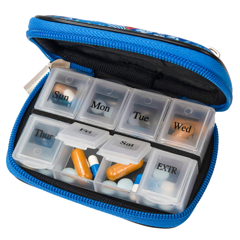 Made Easy Kit Pill Case - 7-Day Travel Medicine Organizer