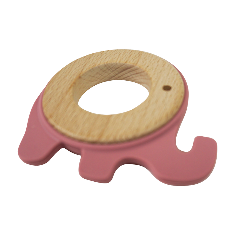Wooden Elephant Teether