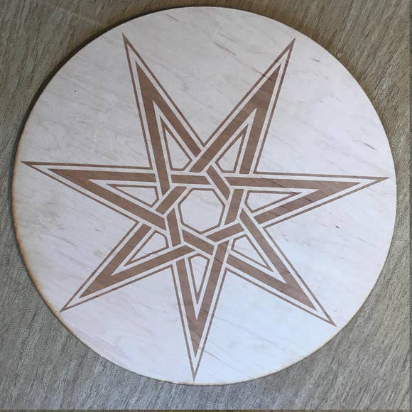Faery Star Crystal Grid