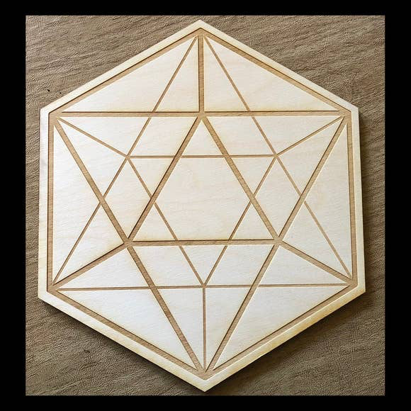 Icosahedron Crystal Grid