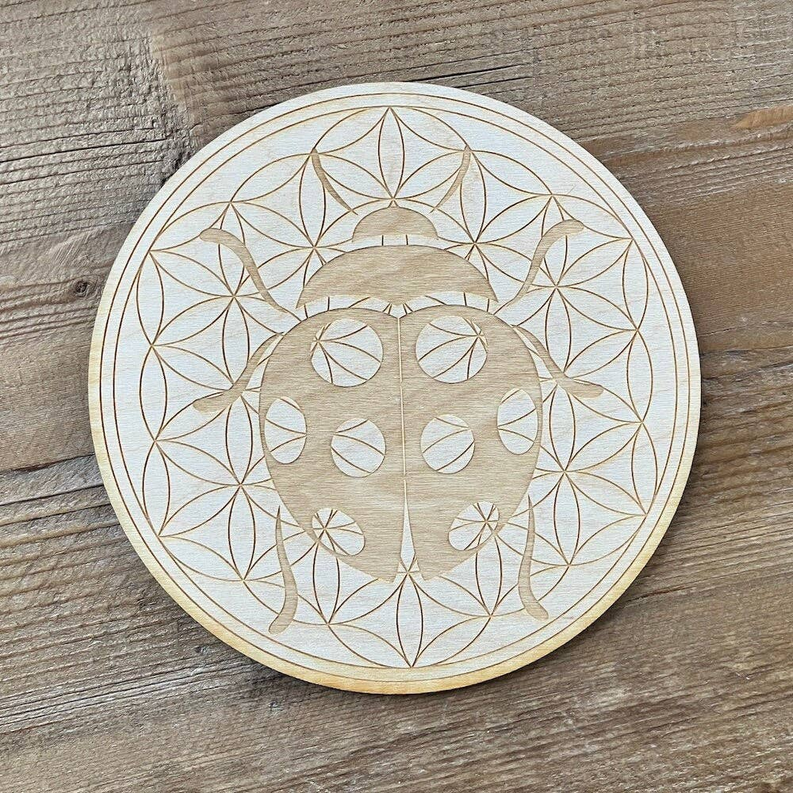 Lady Bug Crystal Grid