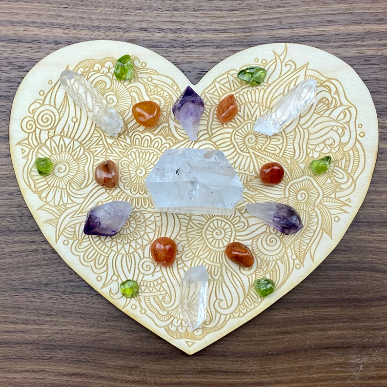 Love Crystal Grid #2