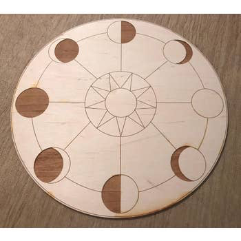 Moon Phase Crystal Grid