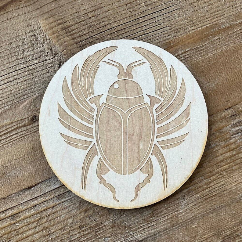 Scarab Crystal Grid