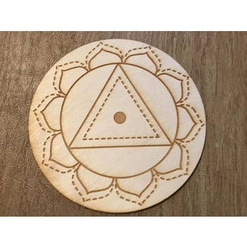 Solar Plexus Chakra Crystal Grid