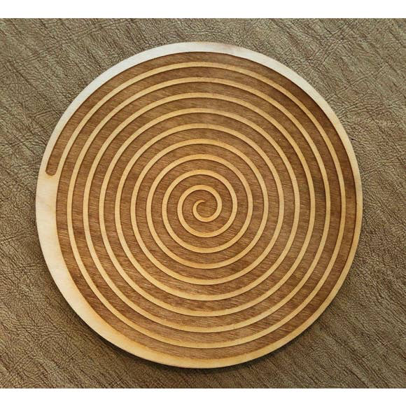 Spiral Crystal Grid
