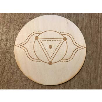 Third Eye Chakra Crystal Grid