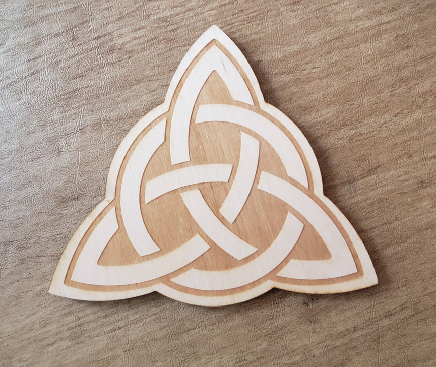 Triquetra Celtic Crystal Grid