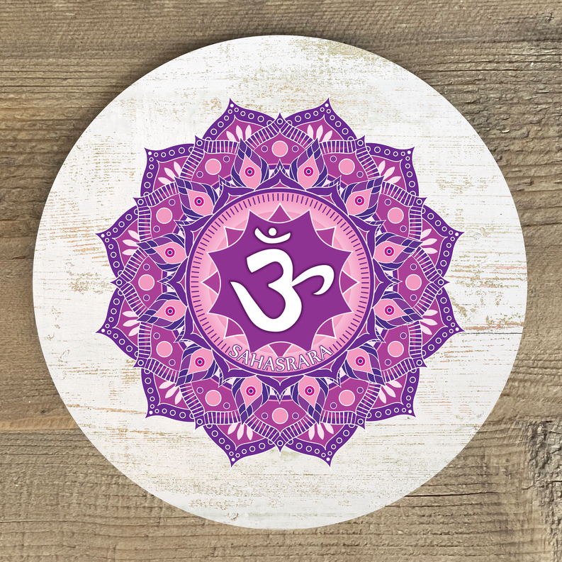 Crown Chakra Crystal Grid