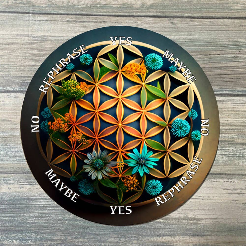 Flower of Life Pendulum Board