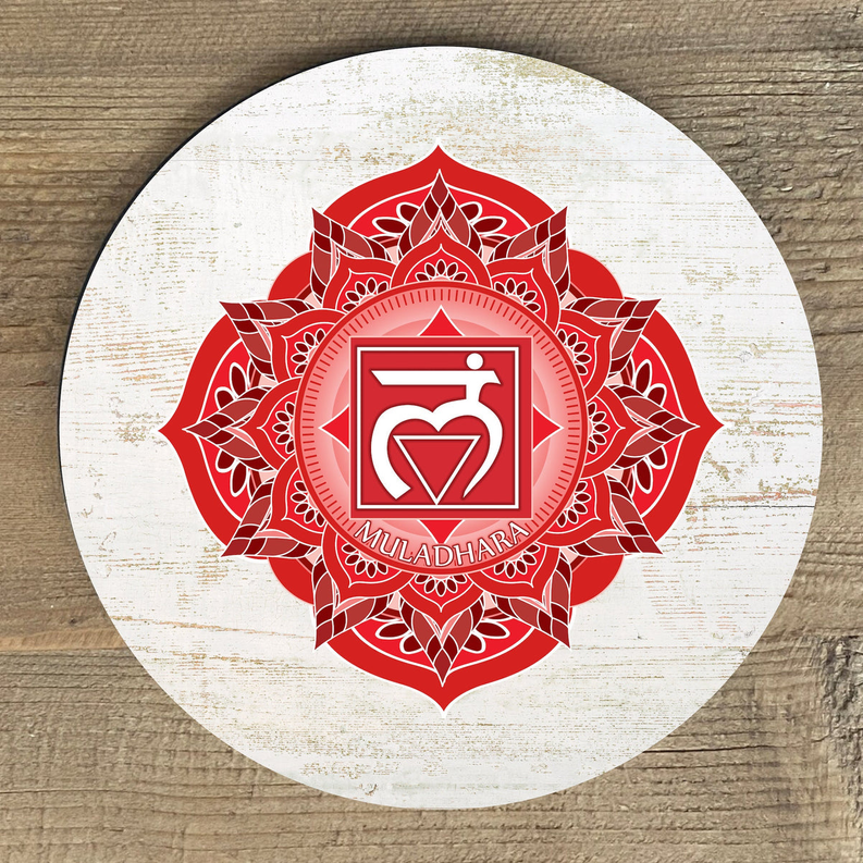Root Chakra Crystal Grid