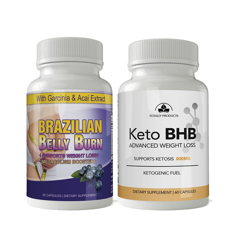 Brazilian Belly Burn and Keto BHB Combo Pack