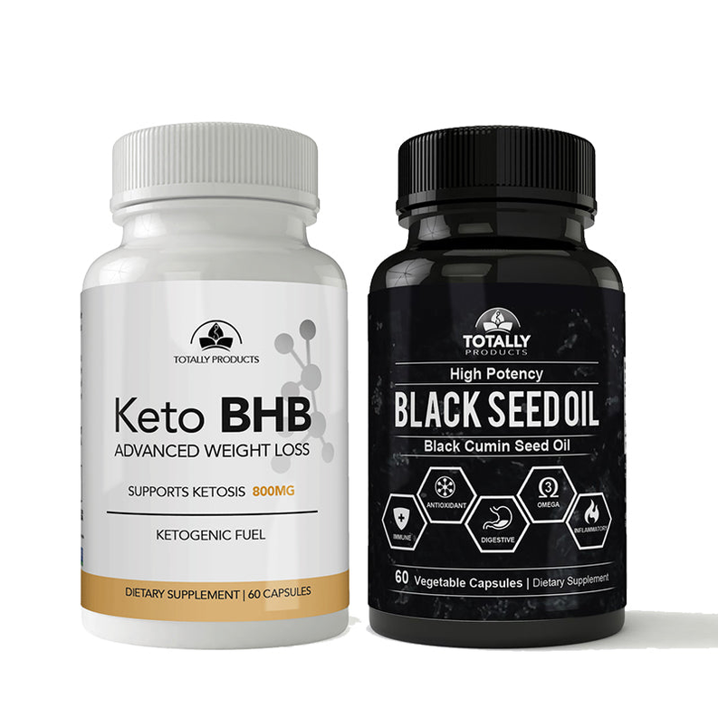 Keto BHB and Black Seed Oil Combo Pack