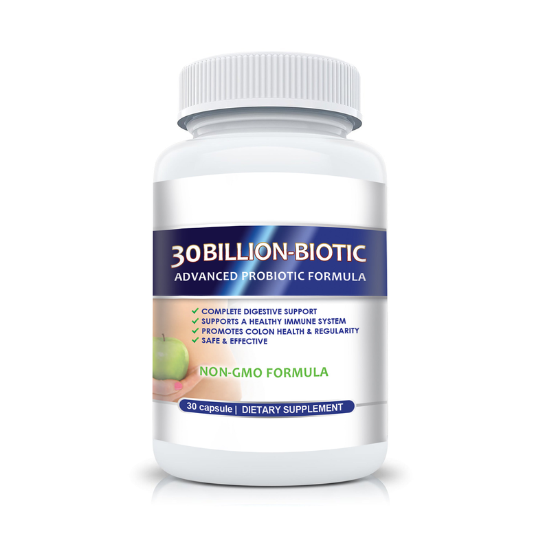 Advanced Probiotics with 30 Billion CFU's for Gastrointestinal Support