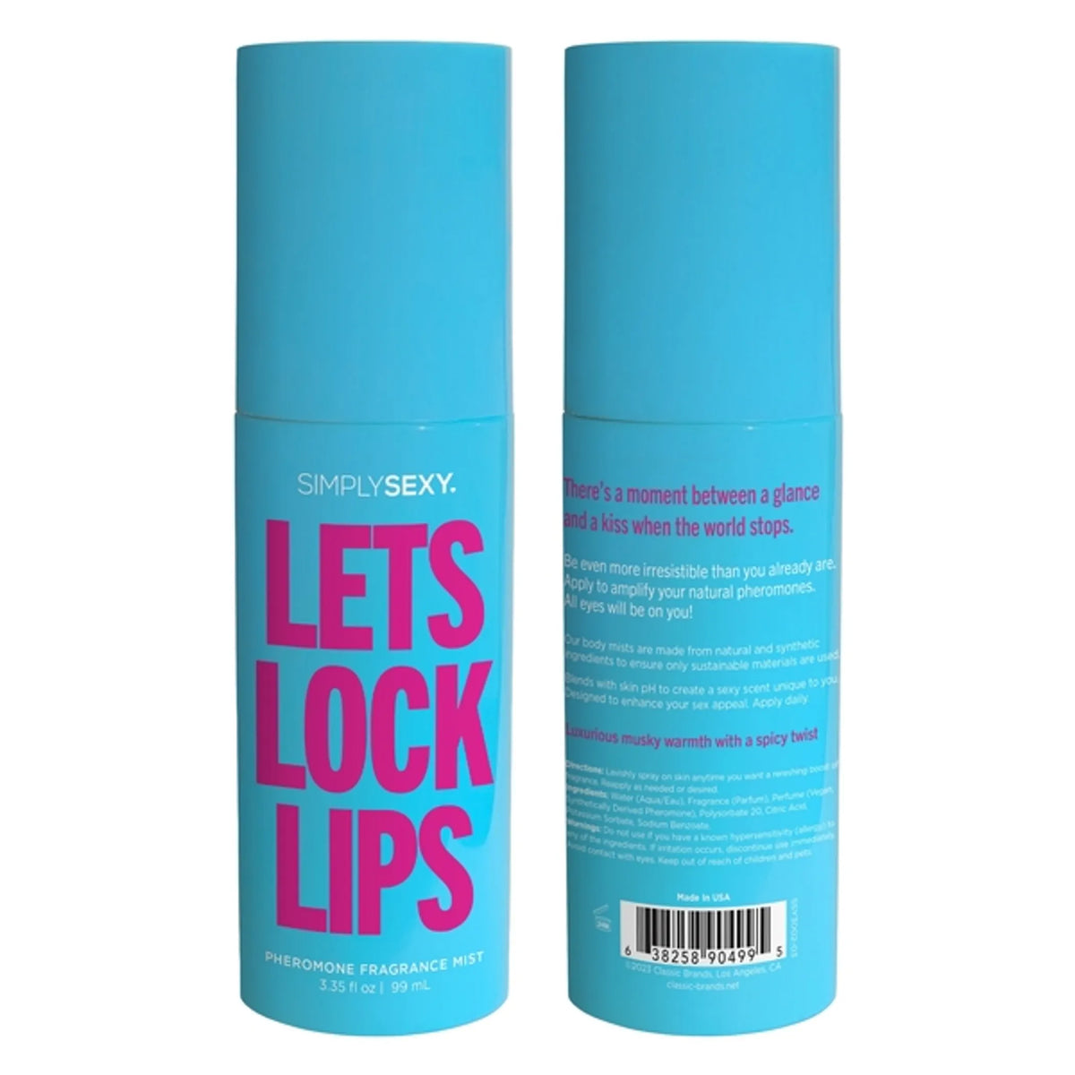 Simply Sexy pheromone body mist Let's Lock Lips, 3.35 fl oz - photo 5