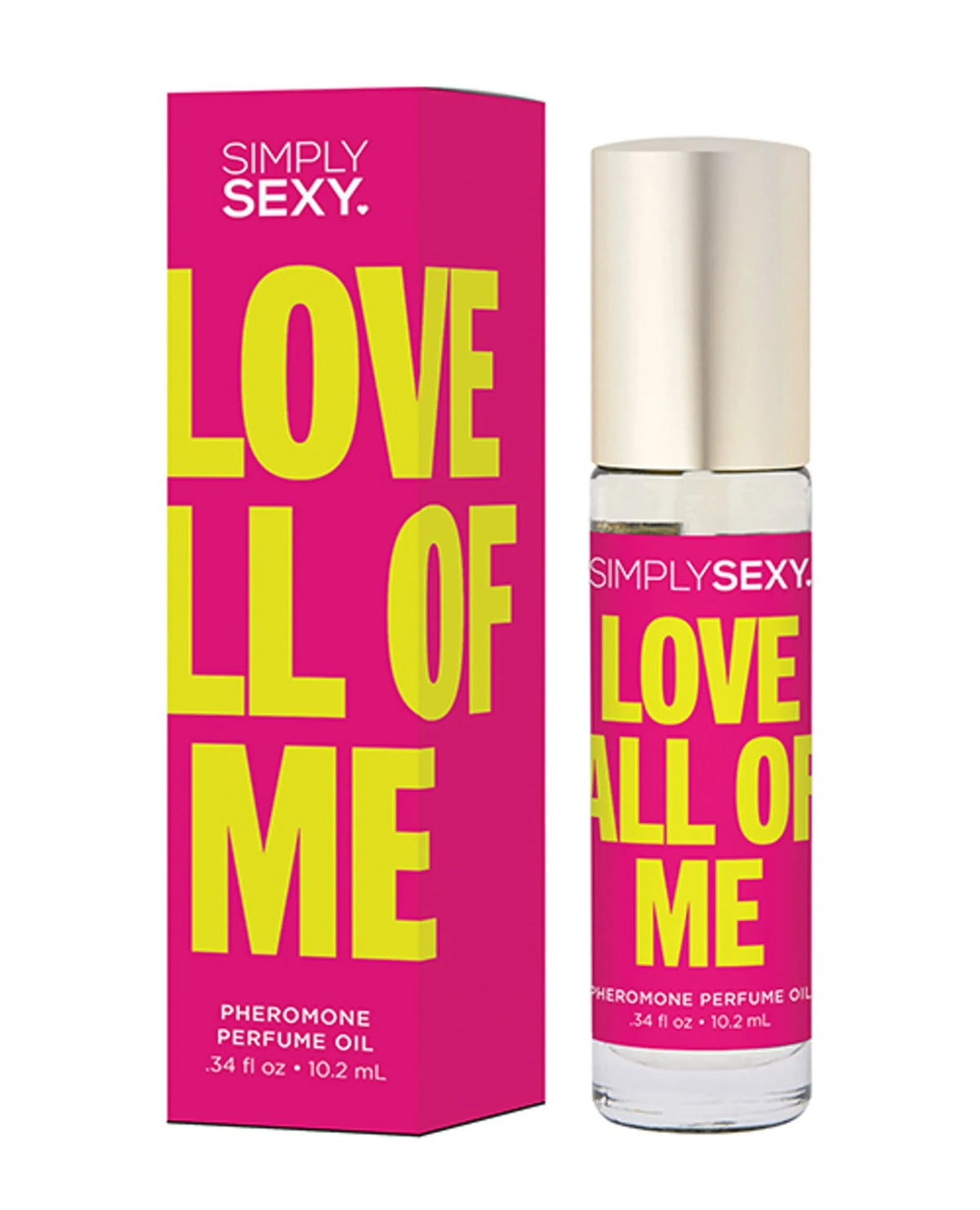 SIMPLY SEXY PHEROMONE PERFUME OIL LOVE ALL OF ME 10.2 ML