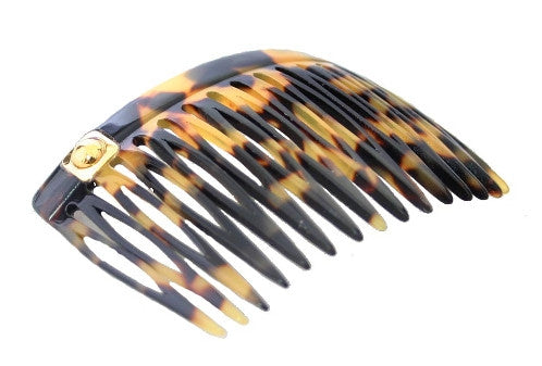 Tokyo Side Hair Comb with Gold Stud