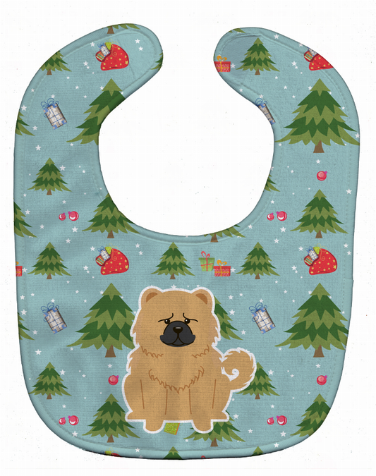 Christmas Dog Baby Bib
