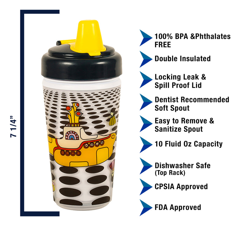 Grateful Dead Sippy Straw Cup 2 Pack