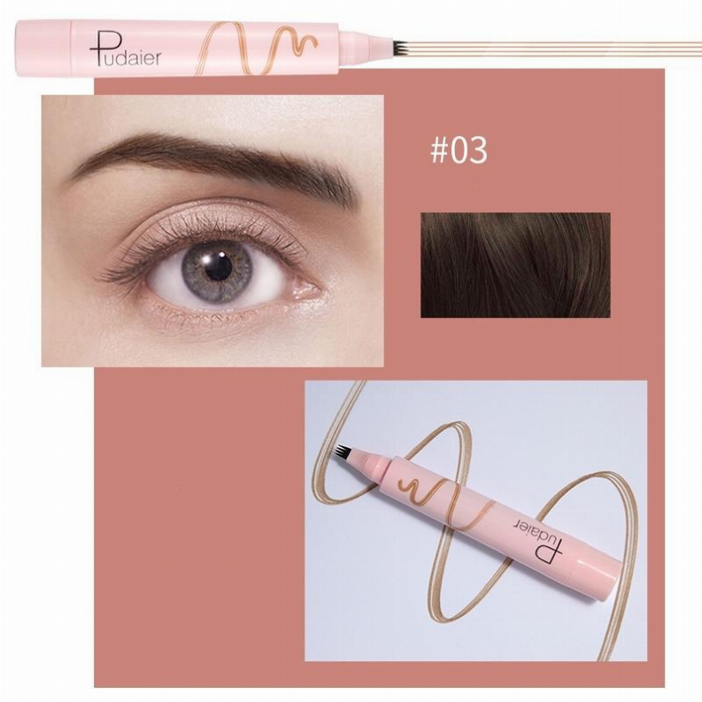 Pudaier Microblading Eyebrow Pen Color
