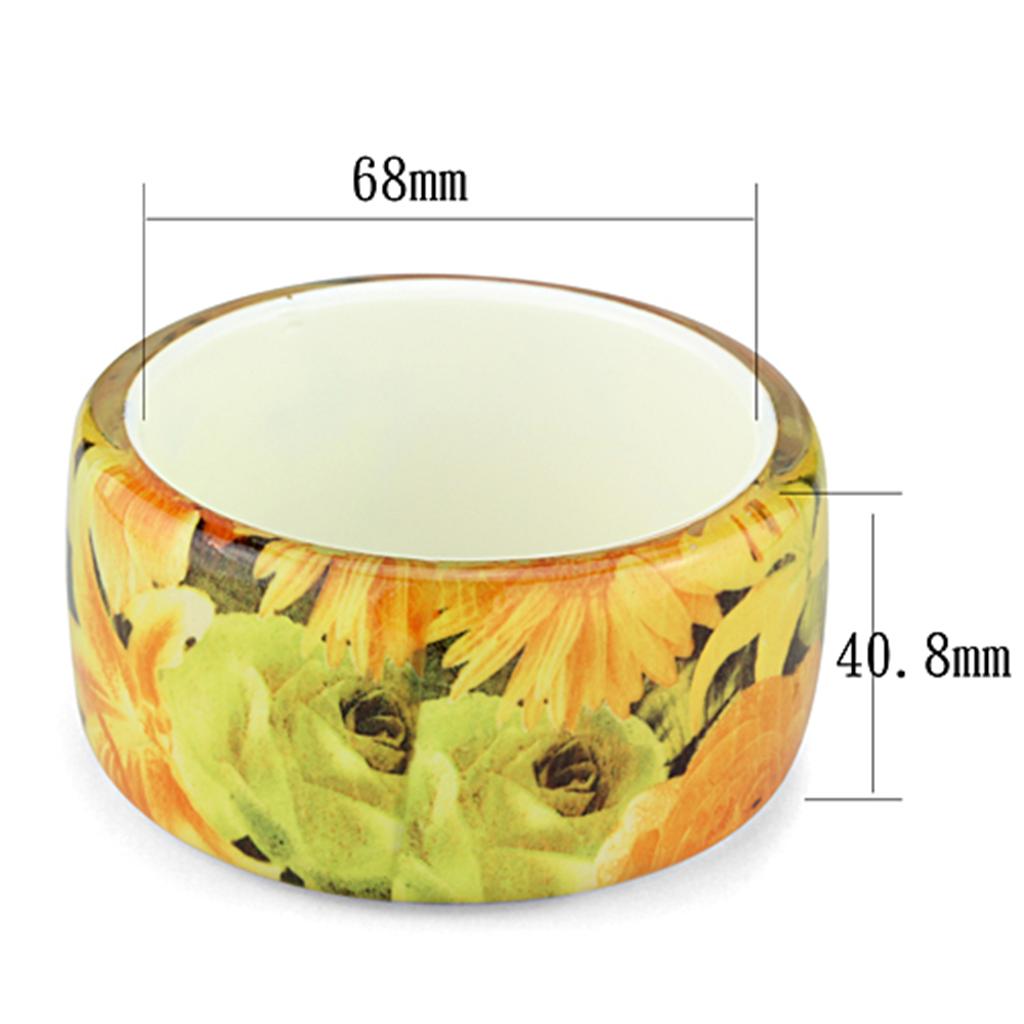 VL123 - Resin Bangle with No Stone