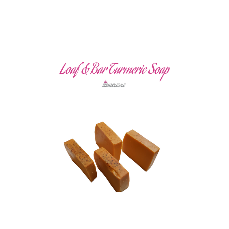 Turmeric "Ever Glow" Soap Loaf and Bars