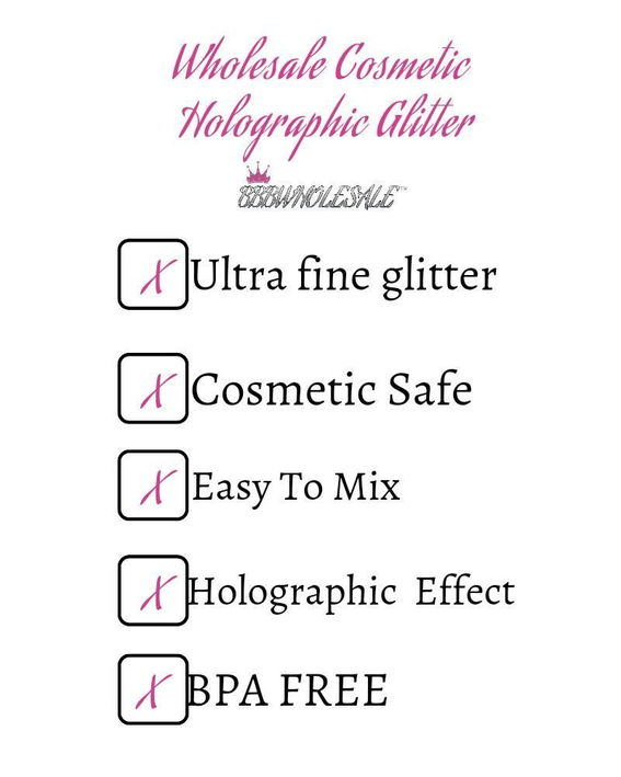 Cosmetic And Body Glitter Holographic Powder