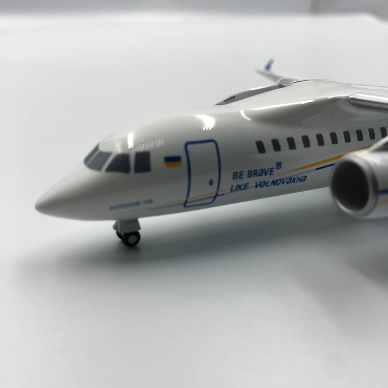 ANTONOV 158 REG: UR-EXJ "BE BRAVE LIKE VOLNOVAKHA"