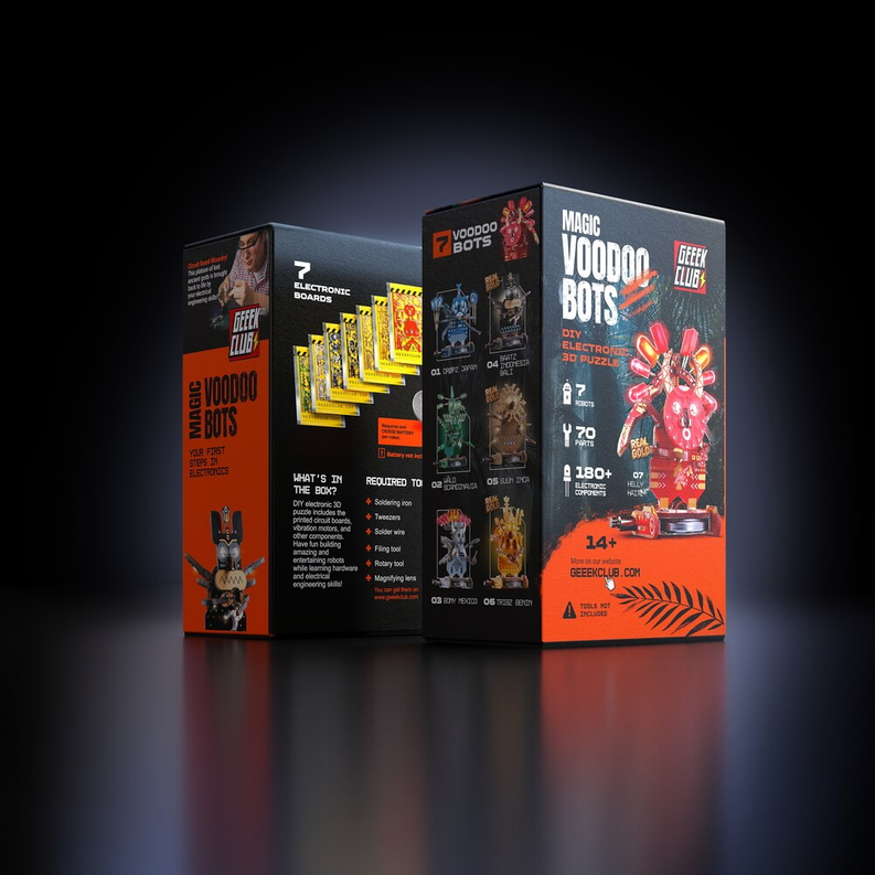 Voodoo 7 ROBOTS full set Printed Circuit Boards