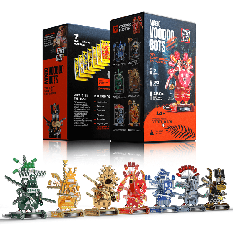 Voodoo 7 ROBOTS full set Printed Circuit Boards