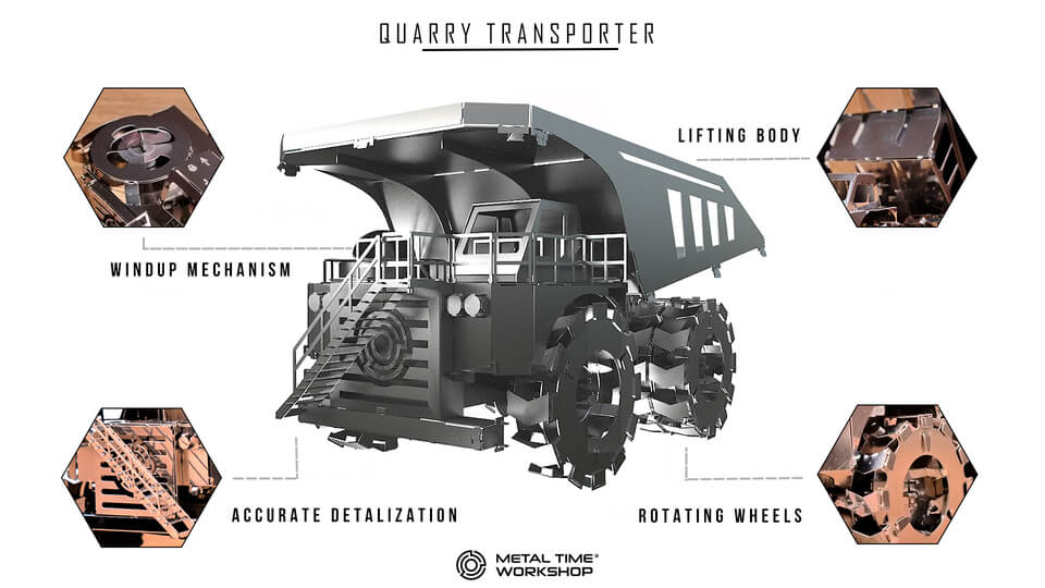 QUARRY TRANSPORTER MINING TRUCK
