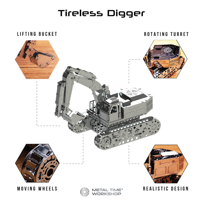 TIRELESS DIGGER EXCAVATOR