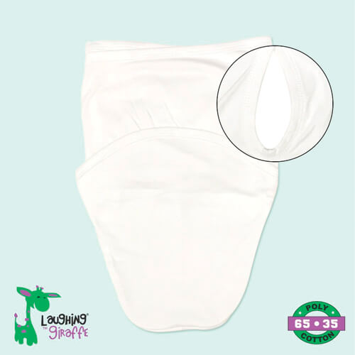 The Laughing Giraffe Baby Swaddle Blanket