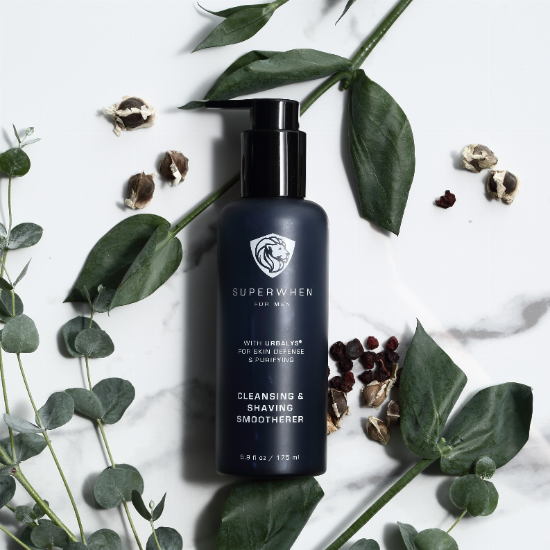 SUPERWHEN For Men Cleansing & Shaving Smootherer