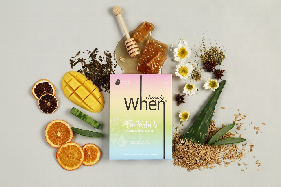 Fantastic Five Assorted Sheet Mask (5 Piece Set) - Simply When