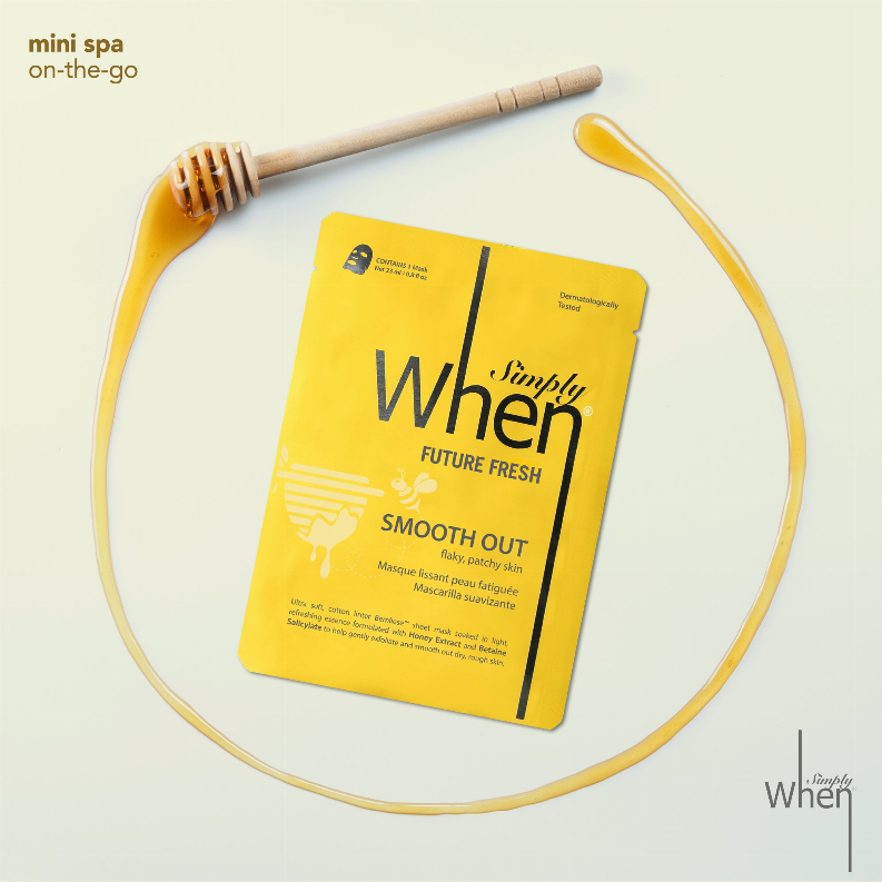 Future Fresh Smooth Out Ultra-Soft Cotton Linter Bemliese Sheet Mask - Simply When