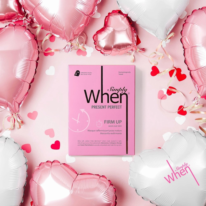 Present Perfect Firm Up Ultra-Soft Cotton Linter Bemliese Sheet Mask - Simply When