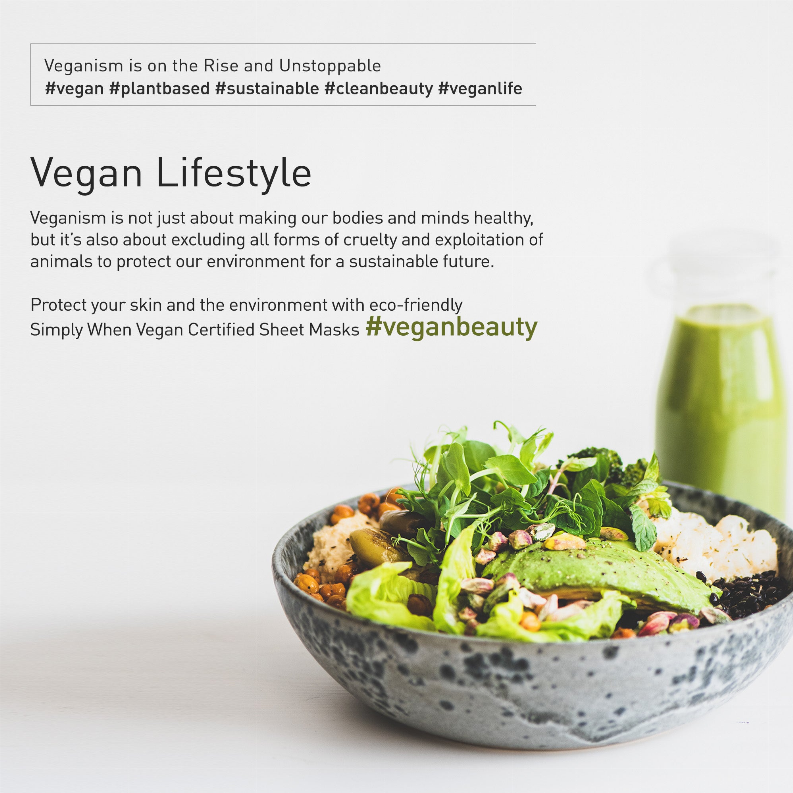 Vegan Camellia Firming & Lifting Sheet Mask - Simply When