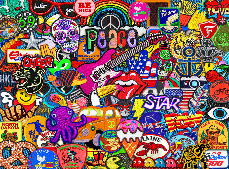 Patches of Fun 1000-Piece Puzzle