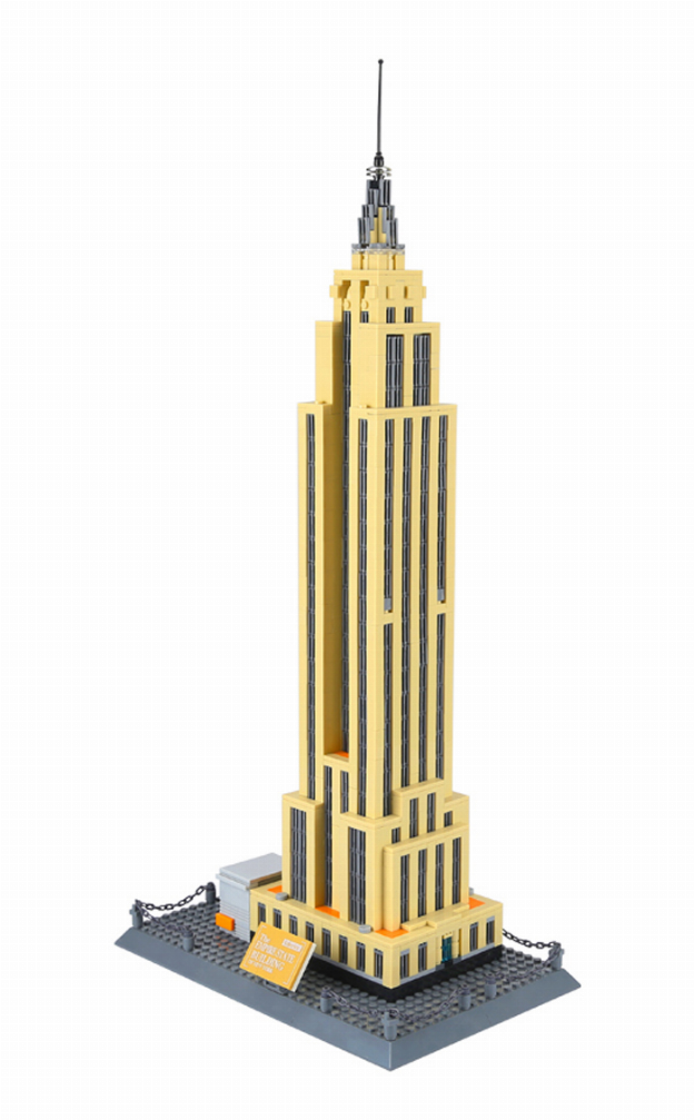 The Empire State building in New York
