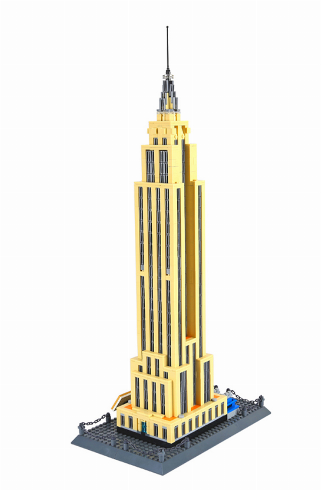 The Empire State building in New York