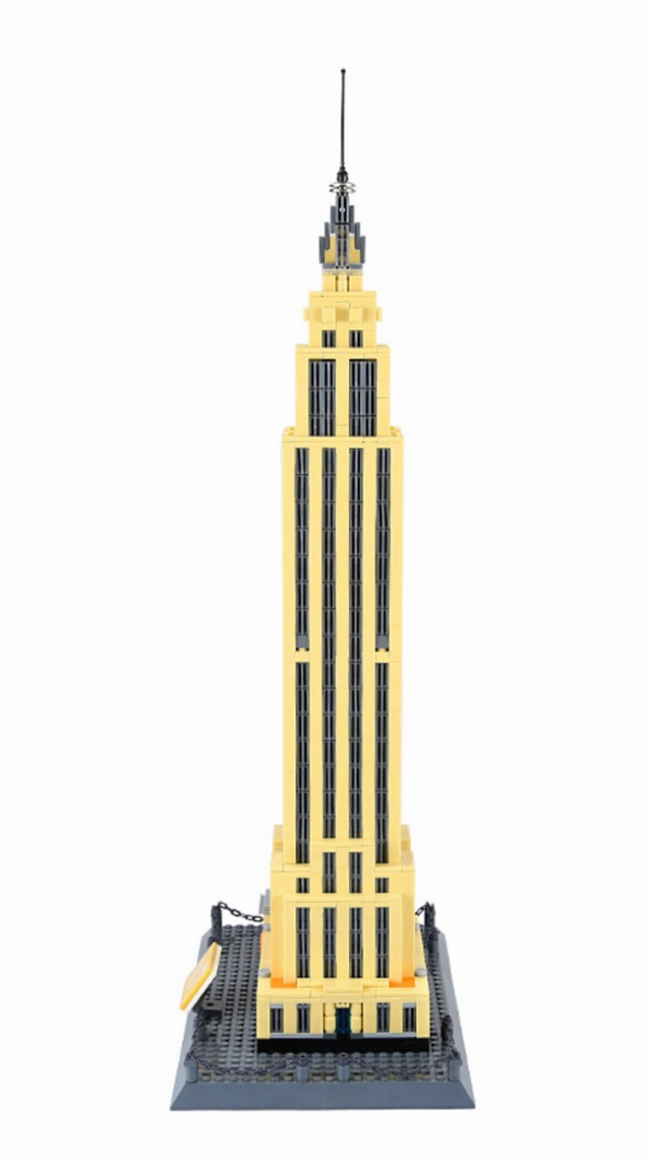 The Empire State building in New York